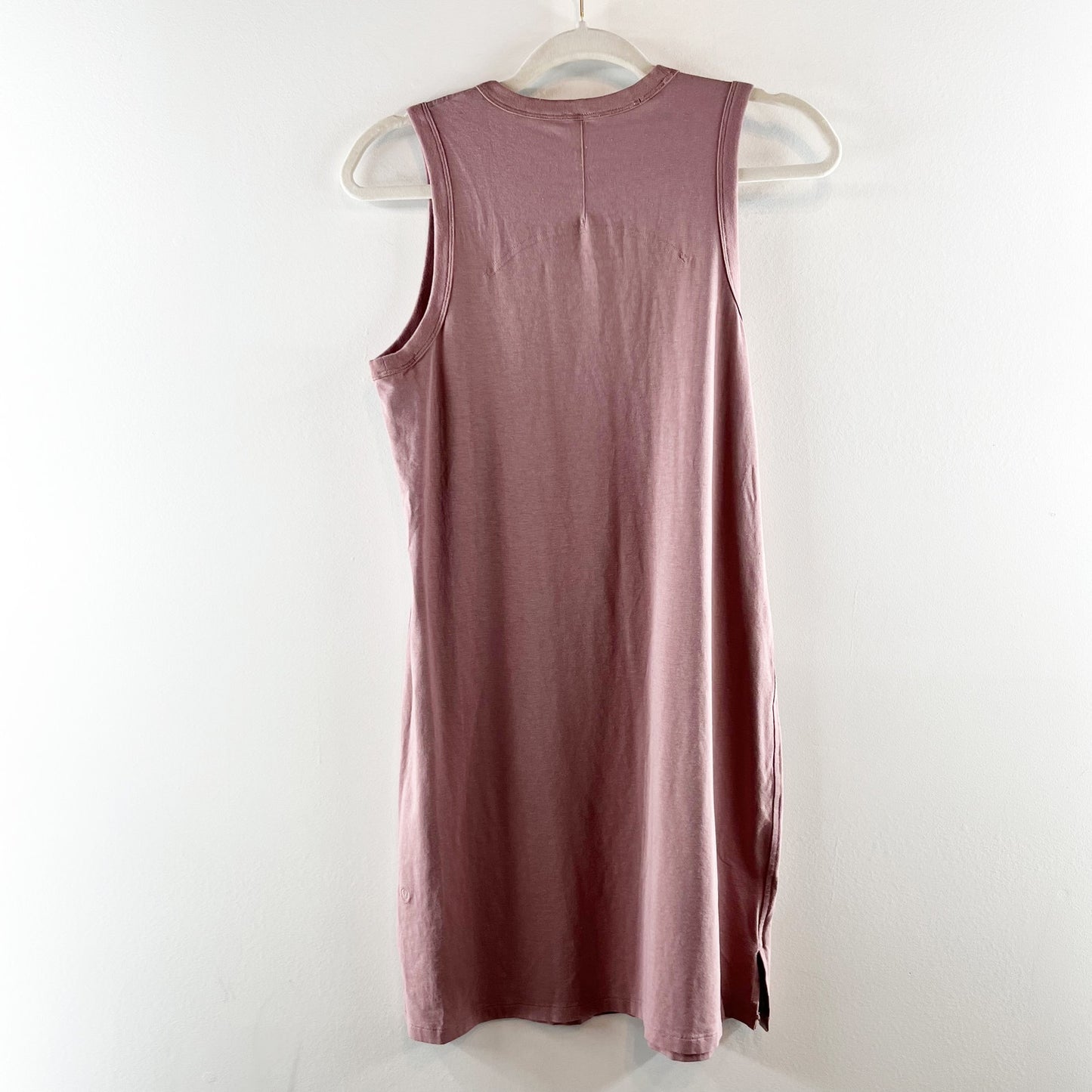 Lululemon Classic-Fit Cotton-Blend Dress Twilight Rose Pink Small