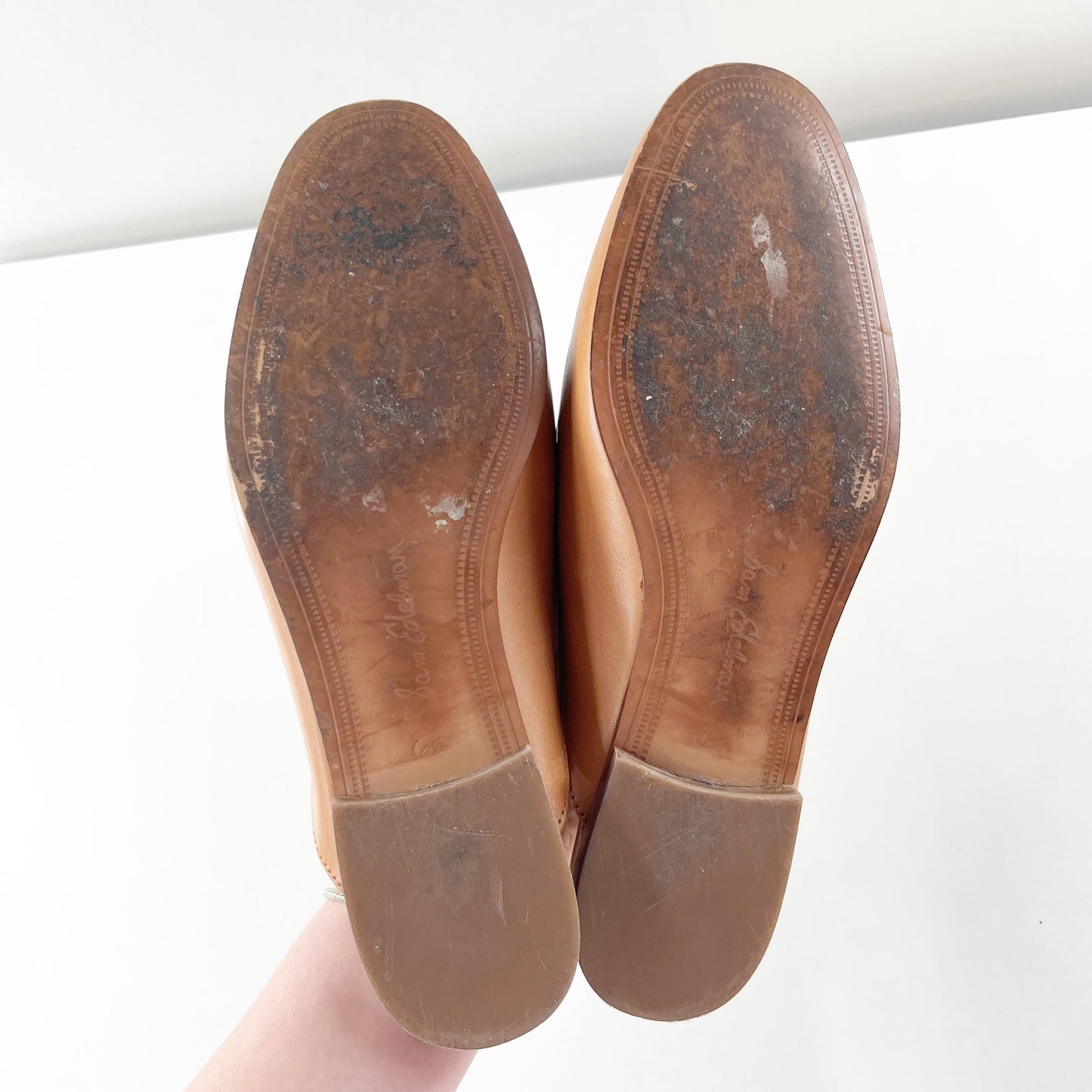 Sam Edelman Leather Linnie Bit Mule Loafers Brown 6.5