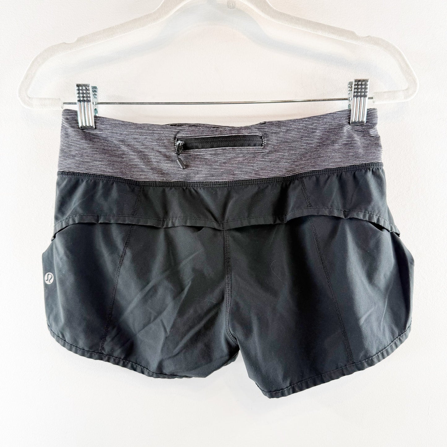 Lululemon Speed Up Active Lined Running Shorts Black 4