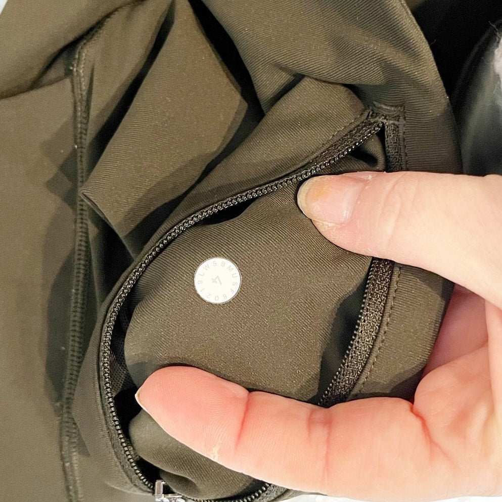 Lululemon Speed Up Tight Full-On Luxtreme 28" Dark Olive Green 4