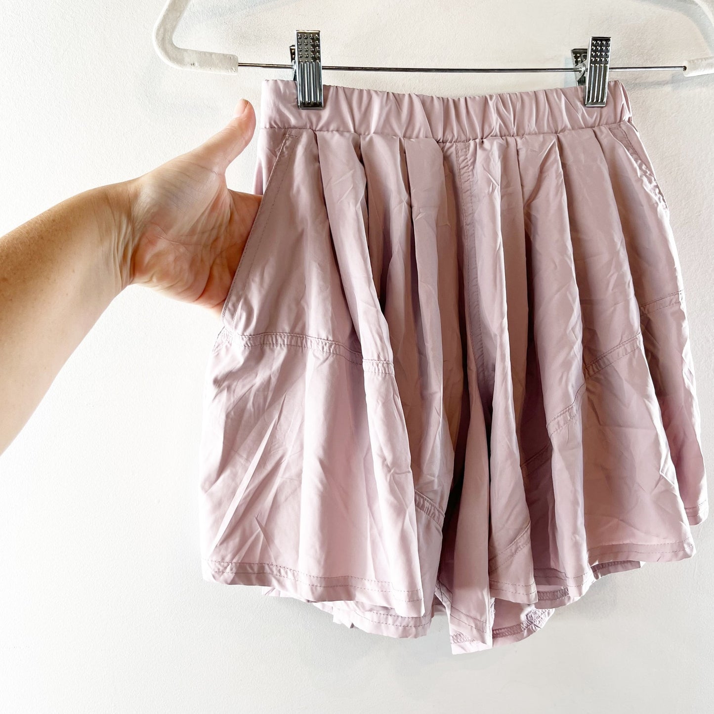 FP Movement Center Court Flowy Active Shorts Mauve Pink XS