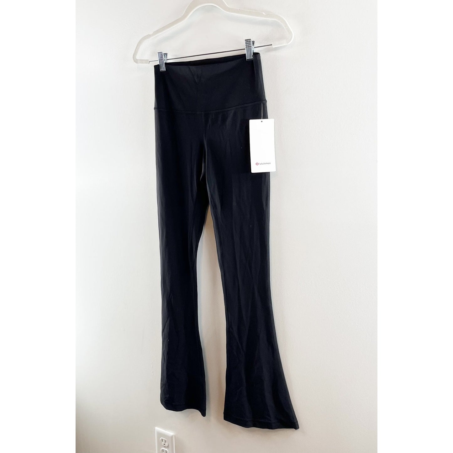 Lululemon Align High-Rise Mini Flare Pant 32" Black 6 NWT