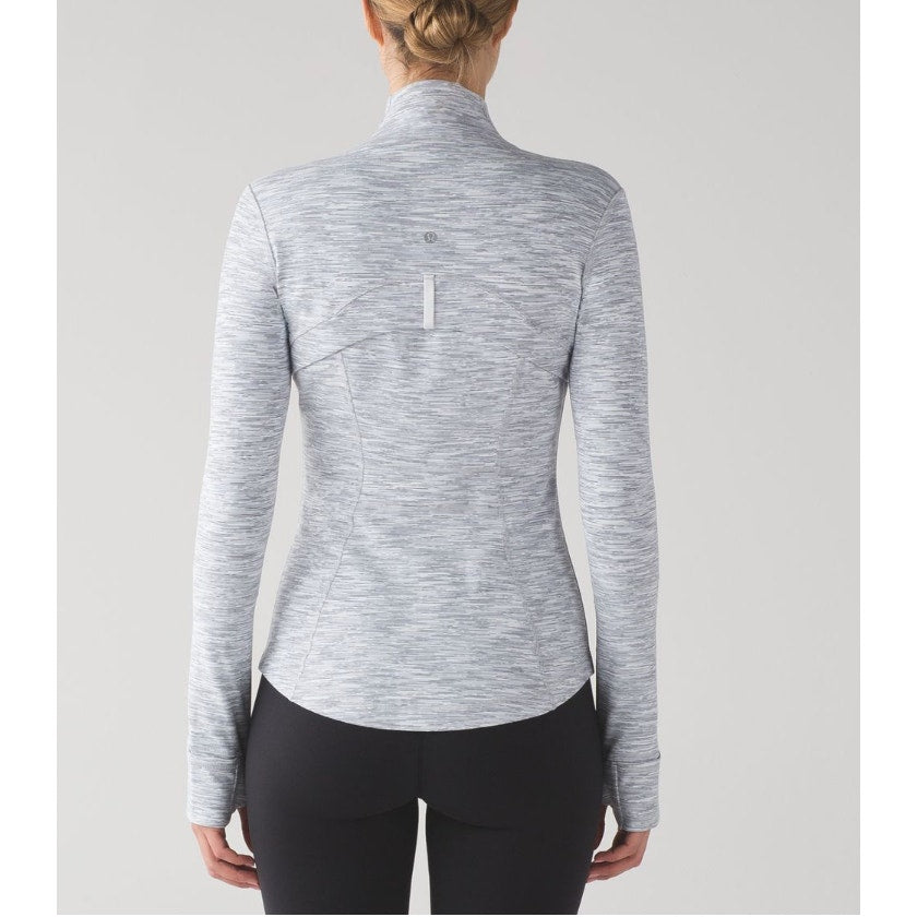 Lululemon Full Zip Define Jacket Wee Are From Space Ice Grey Alpine White 6