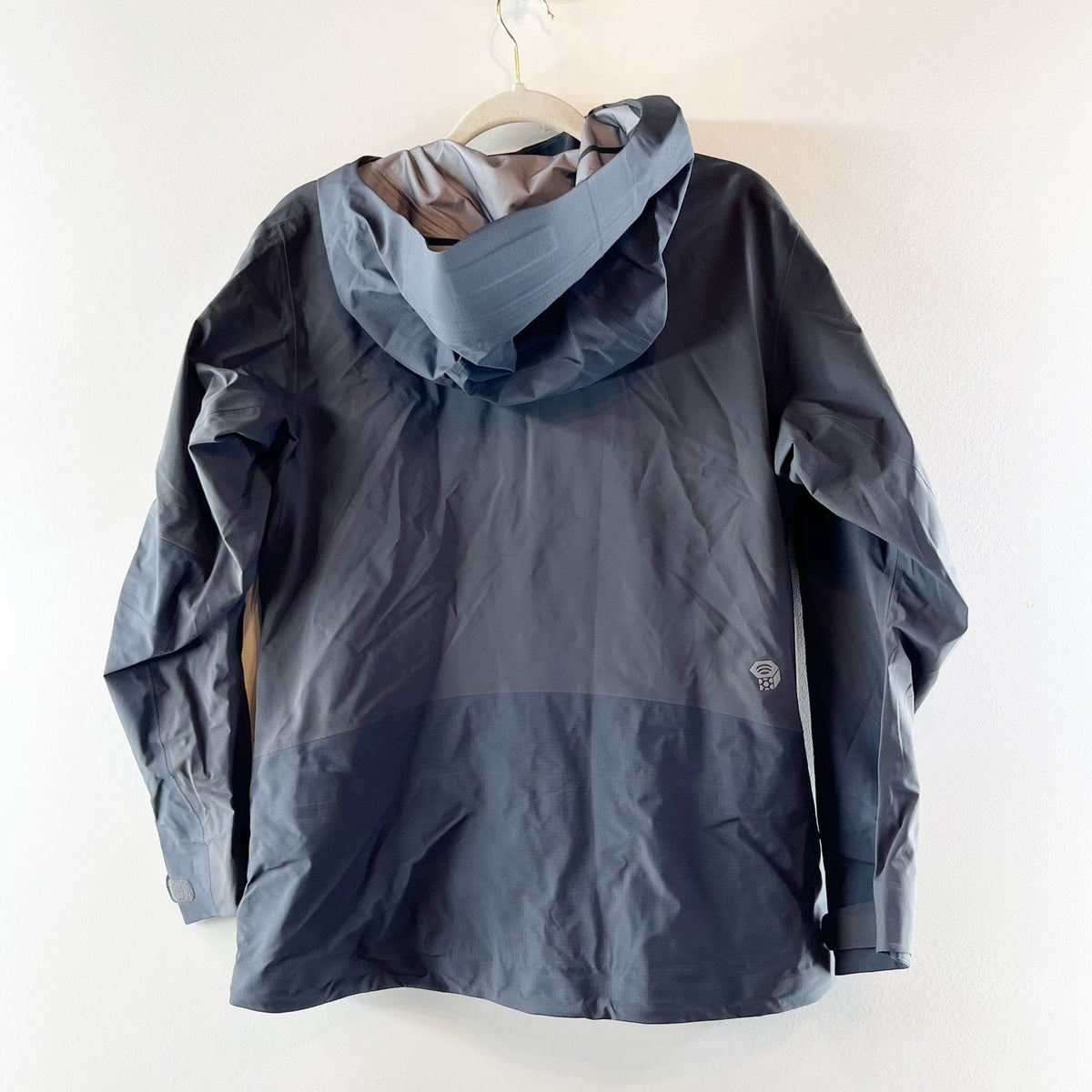 Mountain Harwear Gore-Tex Full Zip Rain Coat Jacket Dark Gray Medium