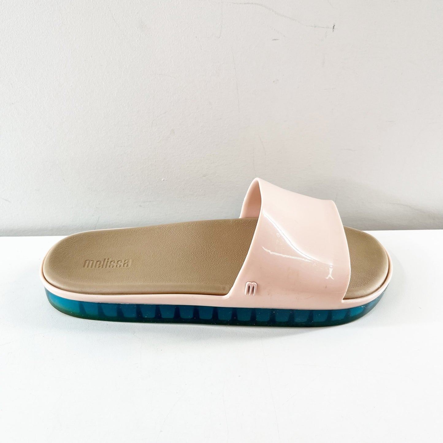 Melissa Beach Pool Slide Sandals in Pink 7