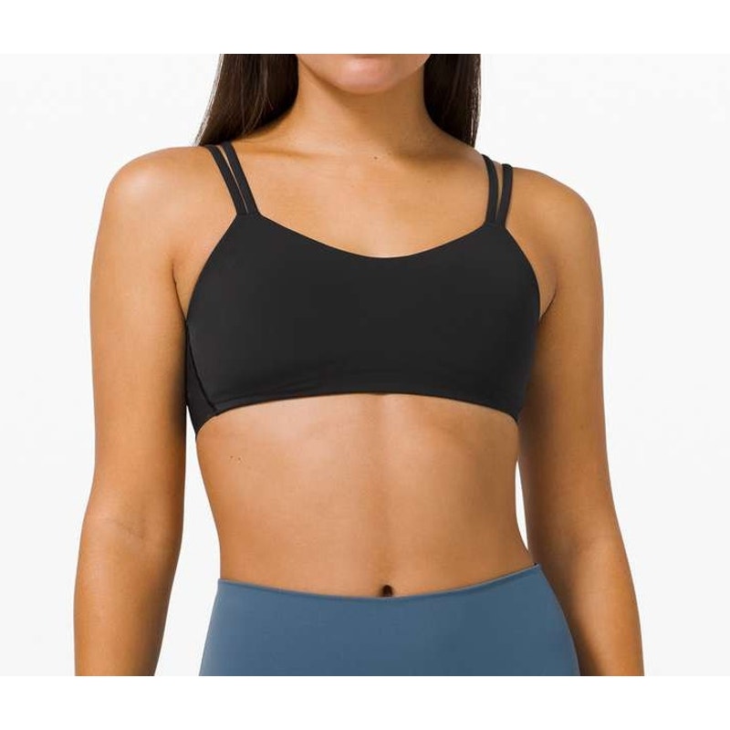 Lululemon Athletica Like a Cloud Sport Bra *Light Support, B/C Cup Black Small