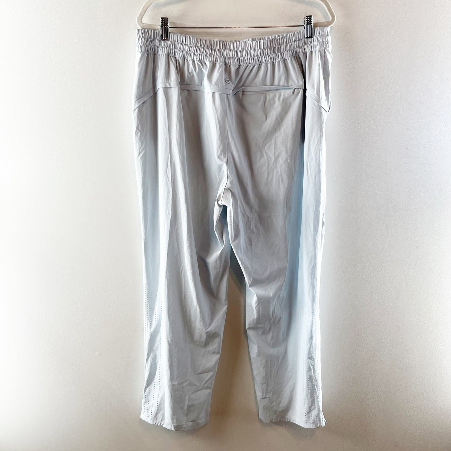 Vineyard Vines Soft Stretch Woven Pull On Tapered Ankle Pants Ice Water Blue XL