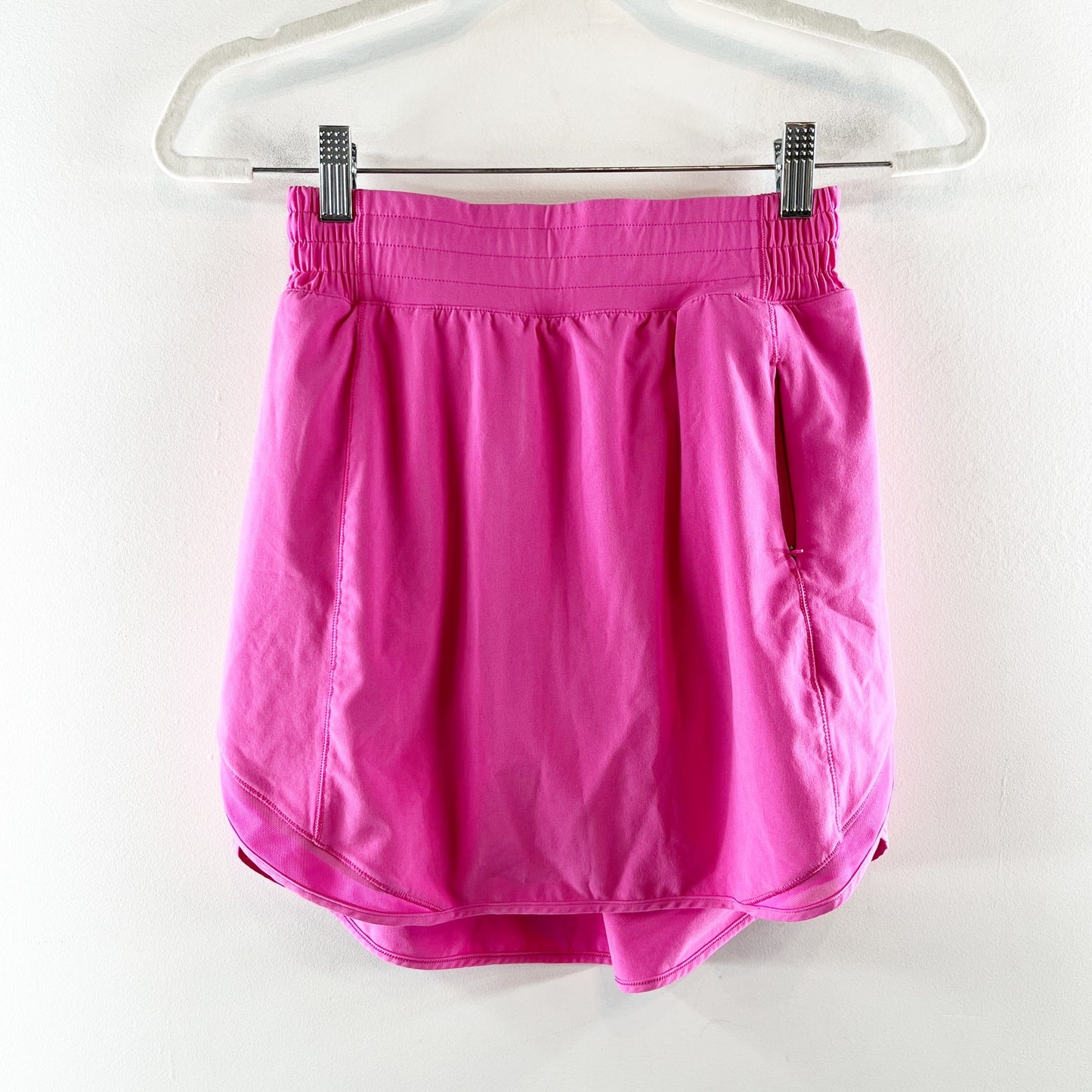 Lululemon Hotty Hot High-Rise Mini Skort Skirt Long Sonic Pink 4
