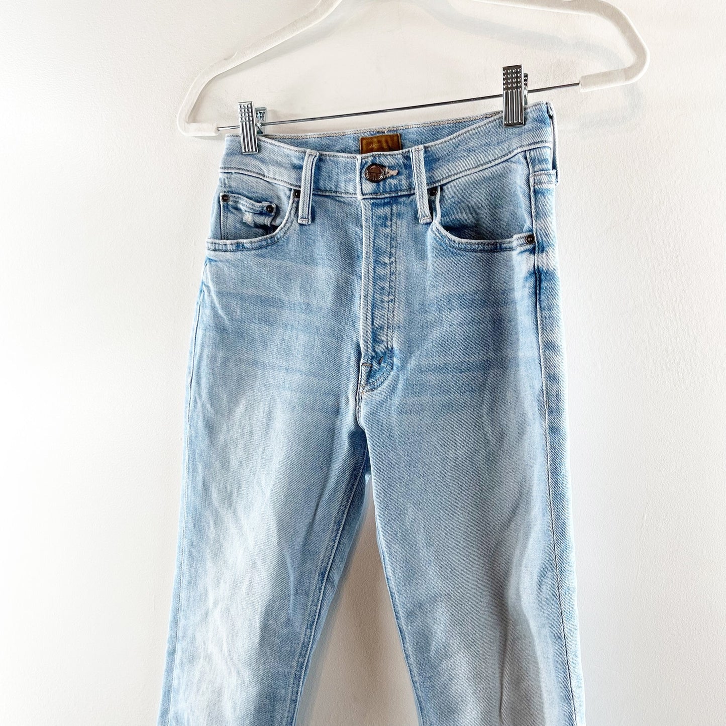 Mother The Tripper Ankle Straight Leg jeans Ripe For The Squeeze Blue 26 / 2