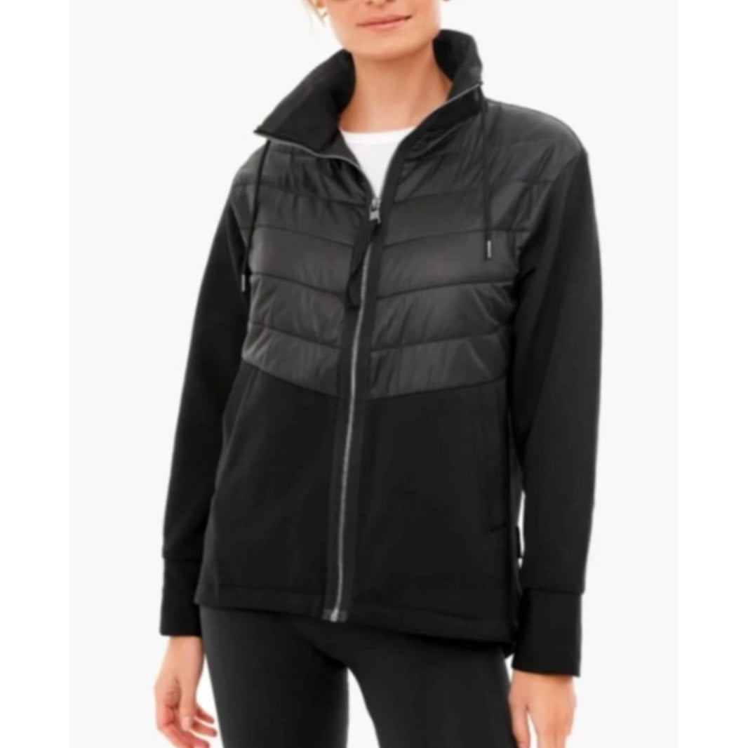 Varley Balfern Quilted Shell Full Zip Jacket Black XS
