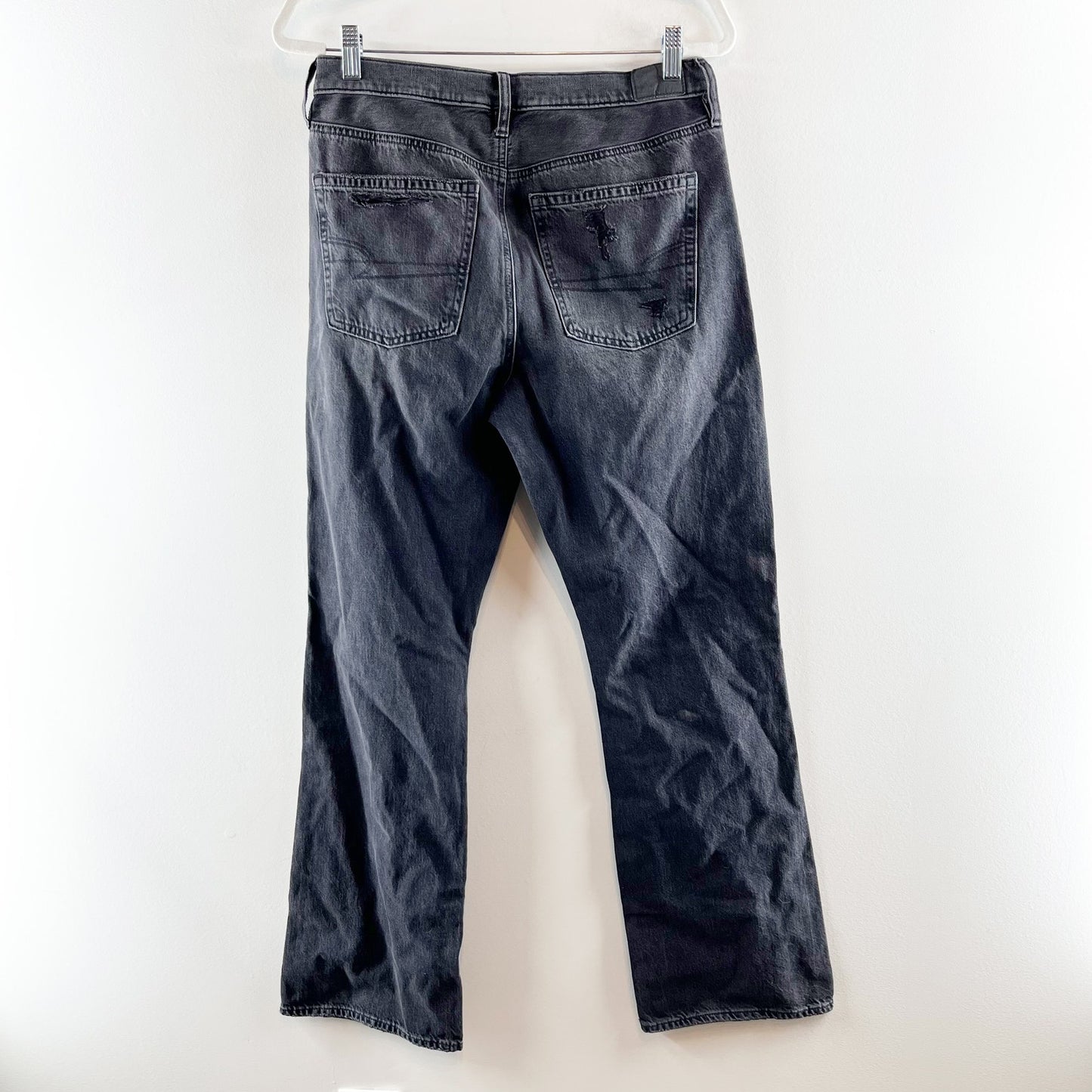 American Eagle High Waisted 90s Bootcut Jeans Black 8