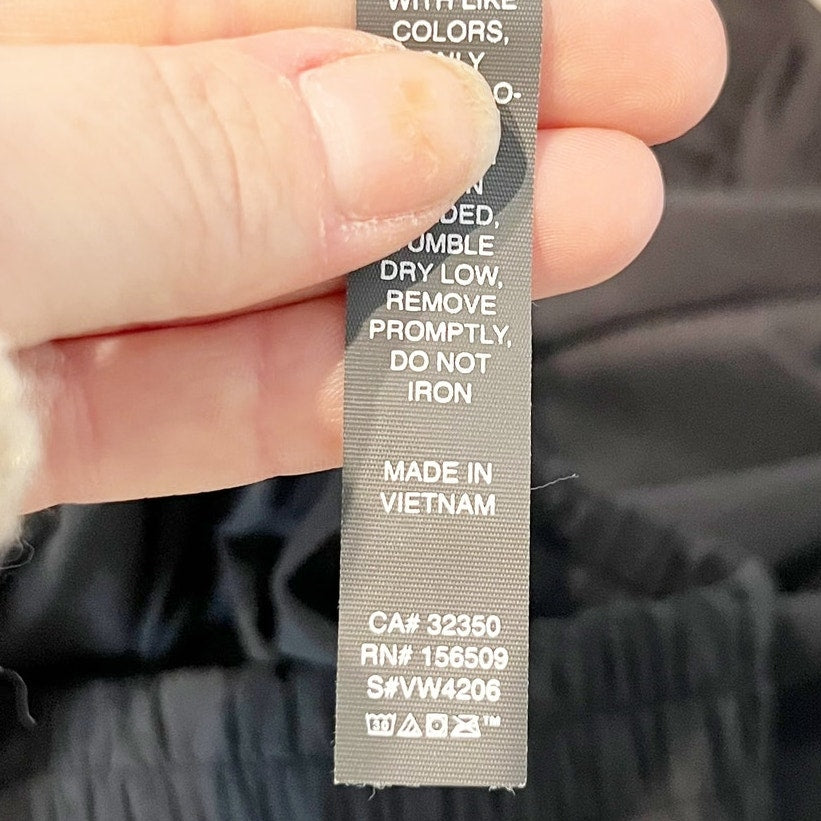 Vuori High Rise Villa Ankle Straight Leg Pants Black XS