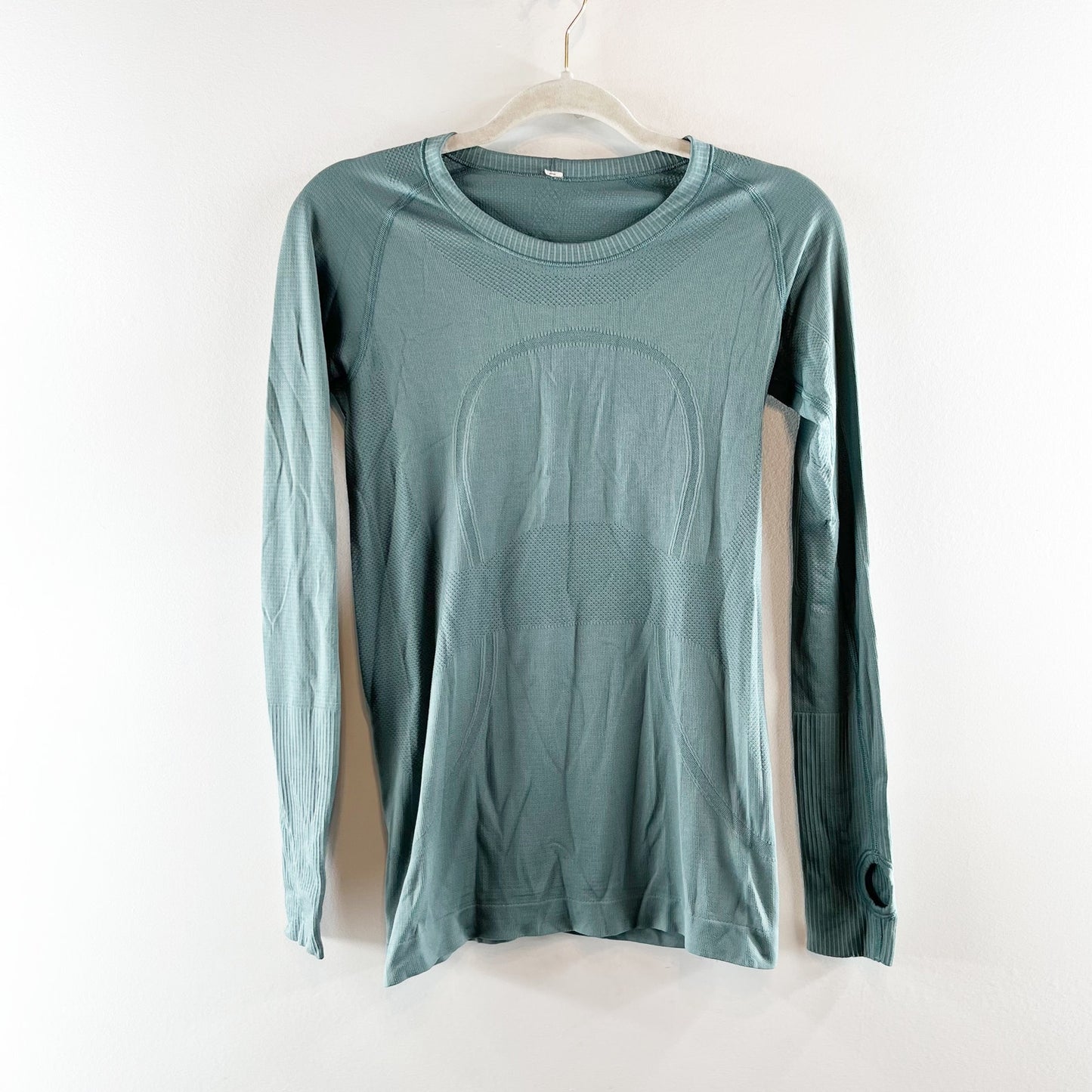 Lululemon Swiftly Tech Long Sleeve Crew T-Shirt Tidewater Teal Green 6