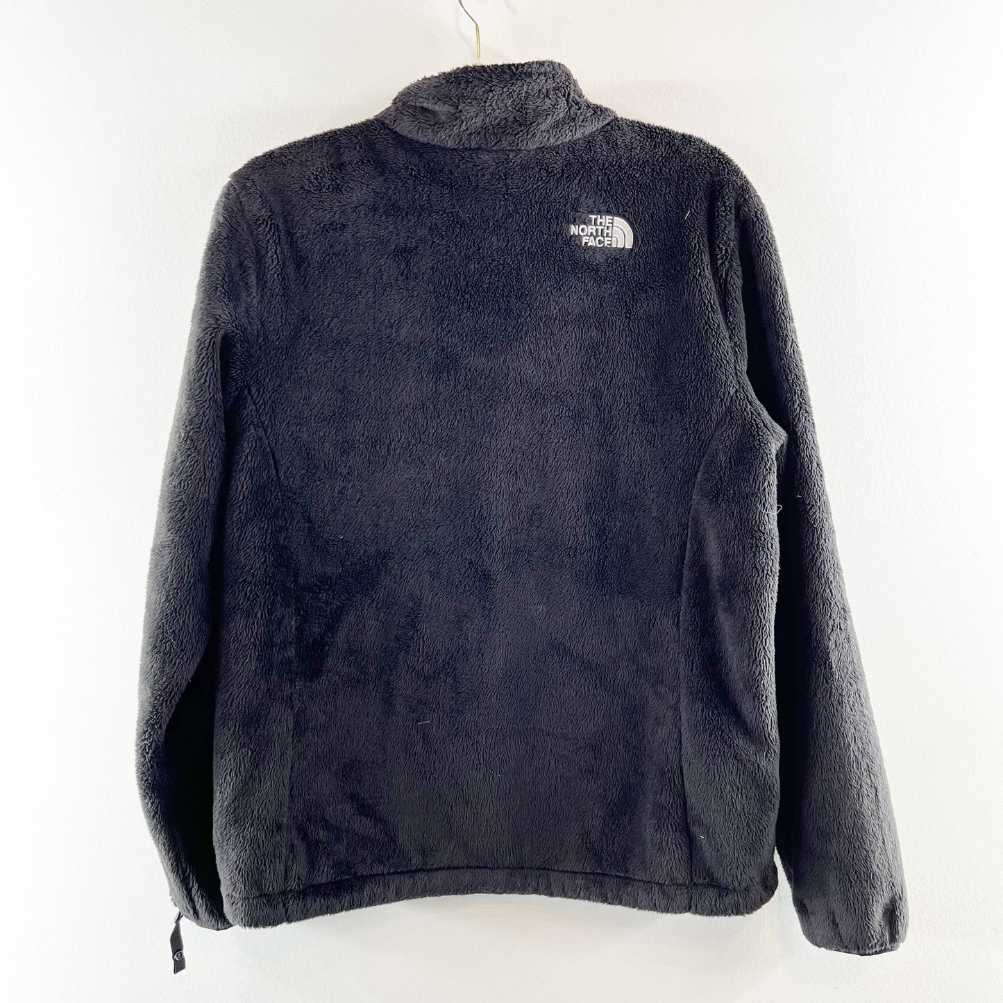 The North Face Osito Full Zip Fleece Fuzzy Jacket Black Large
