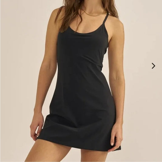 Outdoor Voices Mini Built in Shorts Tennis Active Dress Black Large
