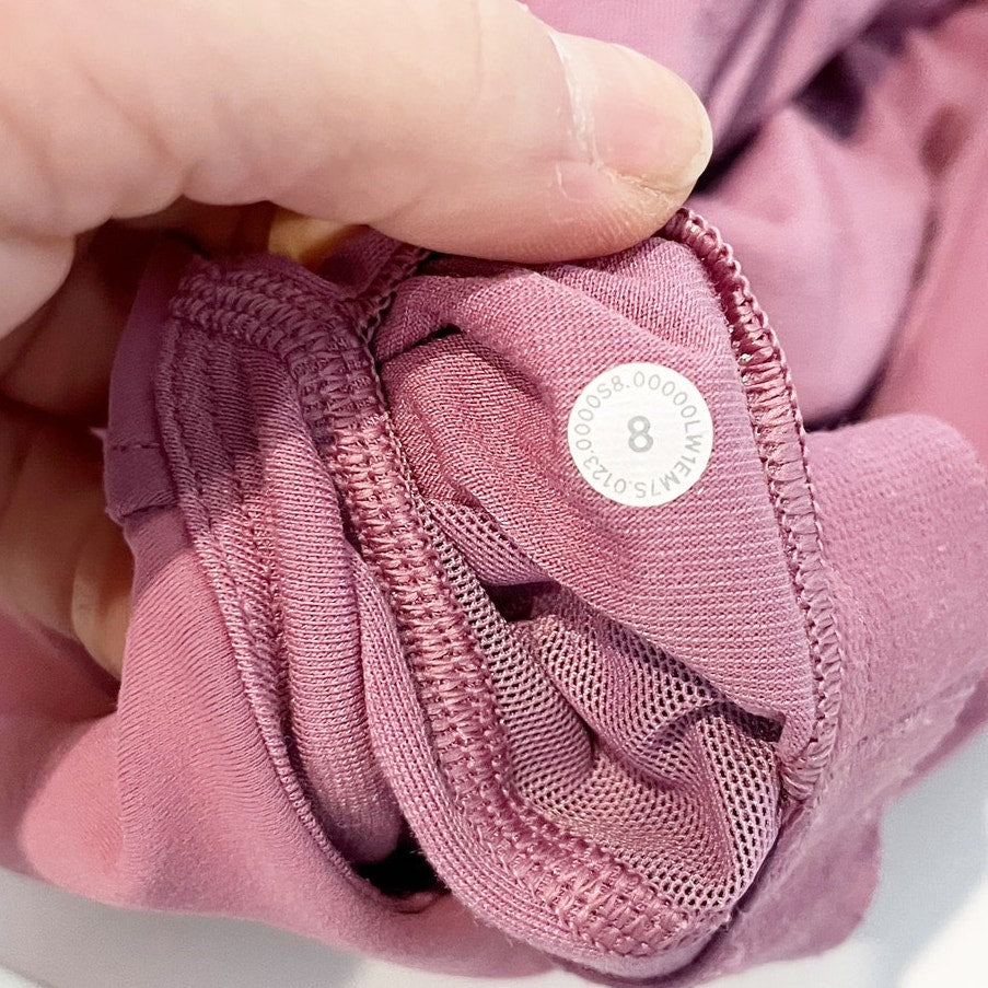 Lululemon Wunder Train Racerback Tank Top Velvet Dust Purple 8