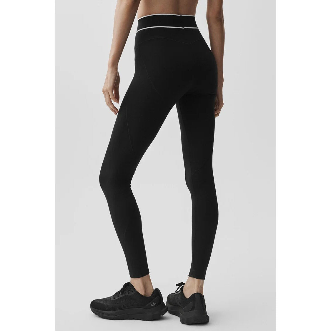 ALO Softsculpt High-Waist Amp It Up Leggings Black Small