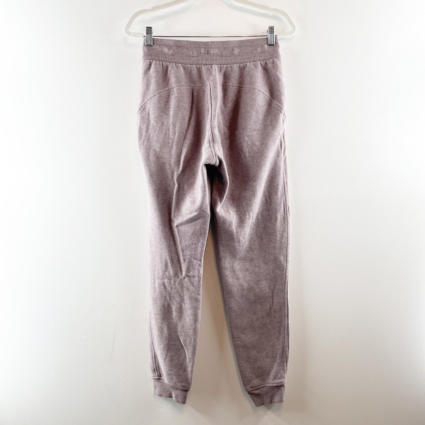 Lululemon Scuba Jogger Fleece Sweatpants Heathered Violet Verbena Purple 6