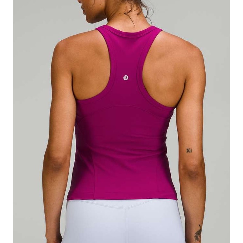 Lululemon Athletica Align Sleeveless Racerback Tank Top Magenta Purple 4