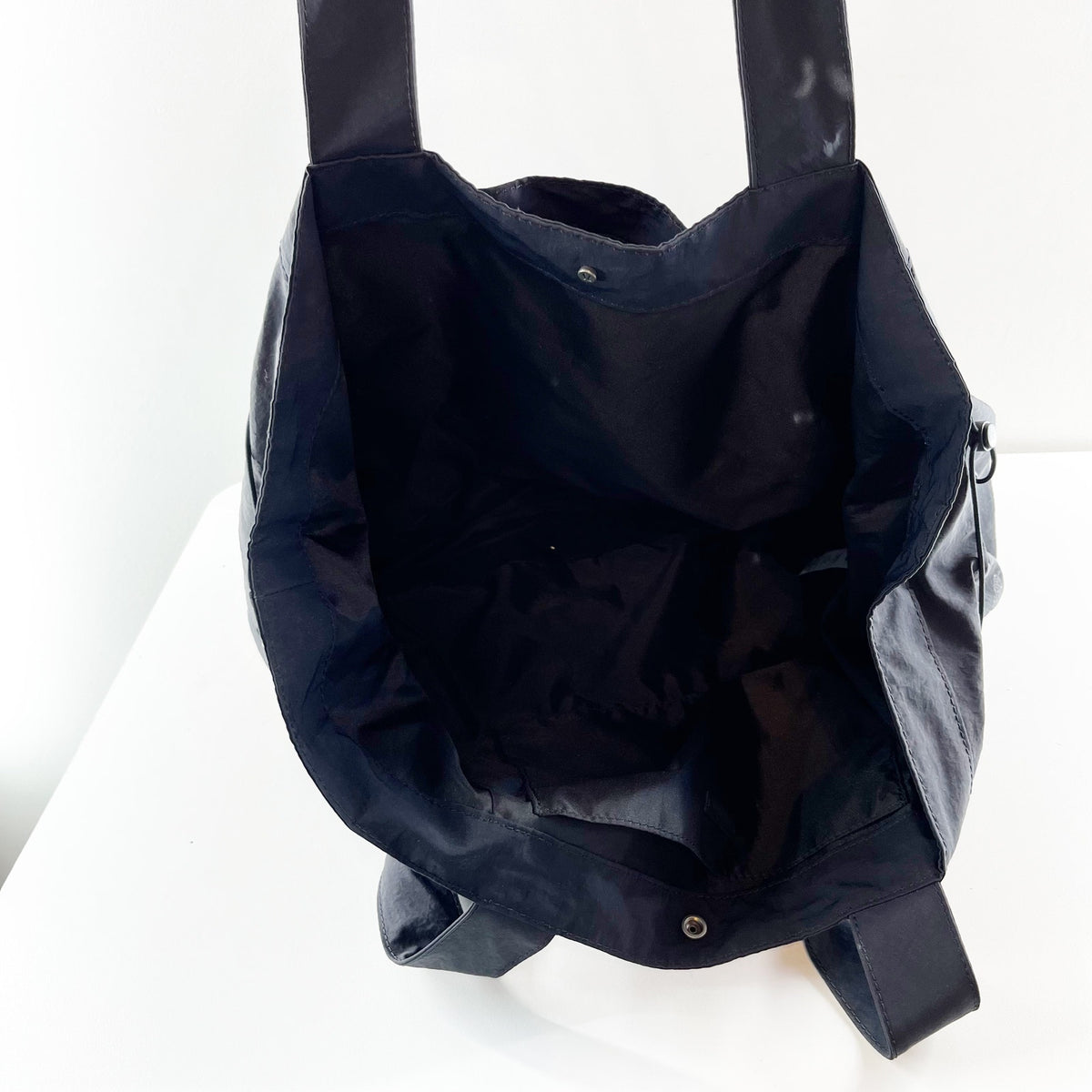 Lululemon Side Cinch Shopper Bag Tote Black