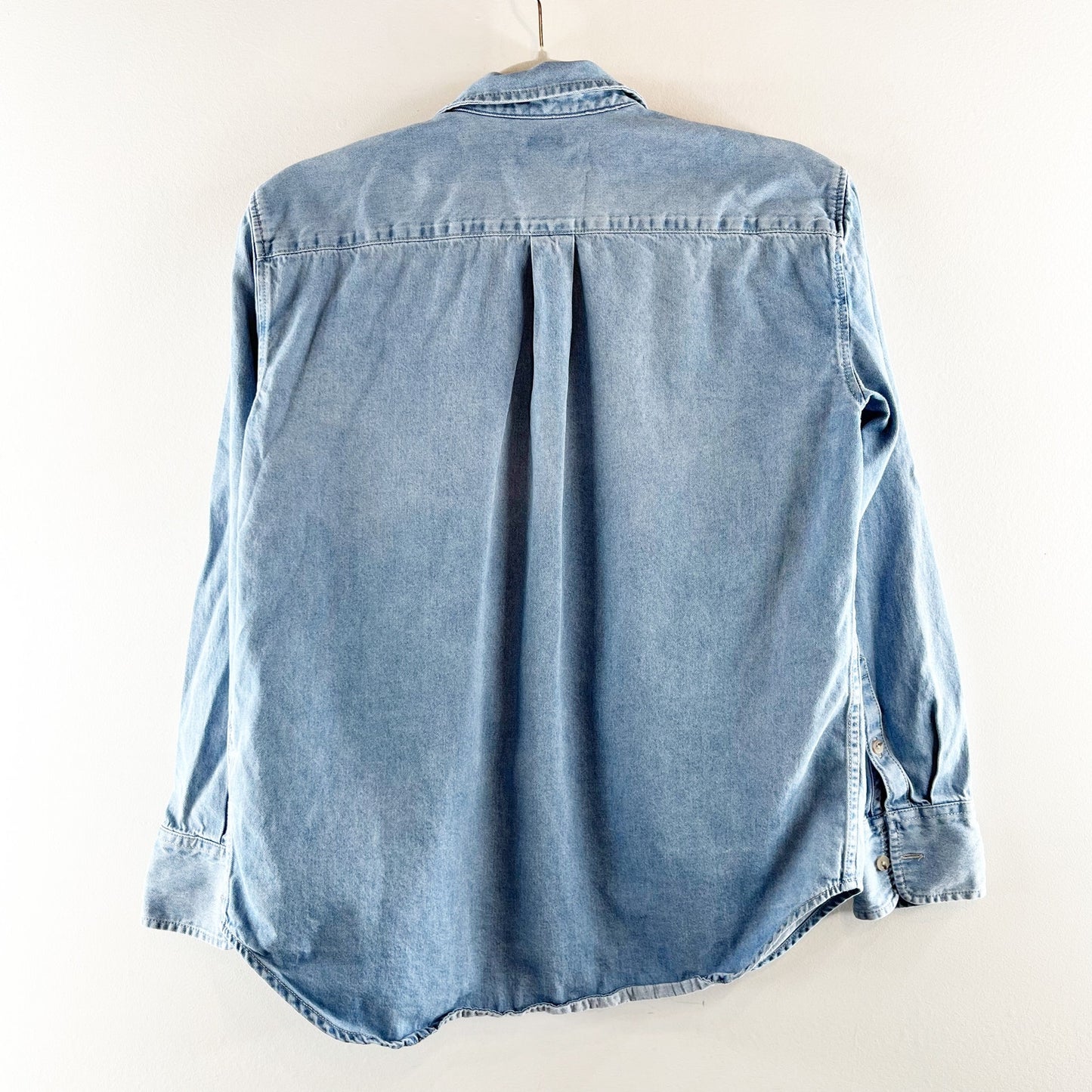 J. Crew Garcon Classic Chambray Denim Button Up Shirt Storm Wash Blue 2