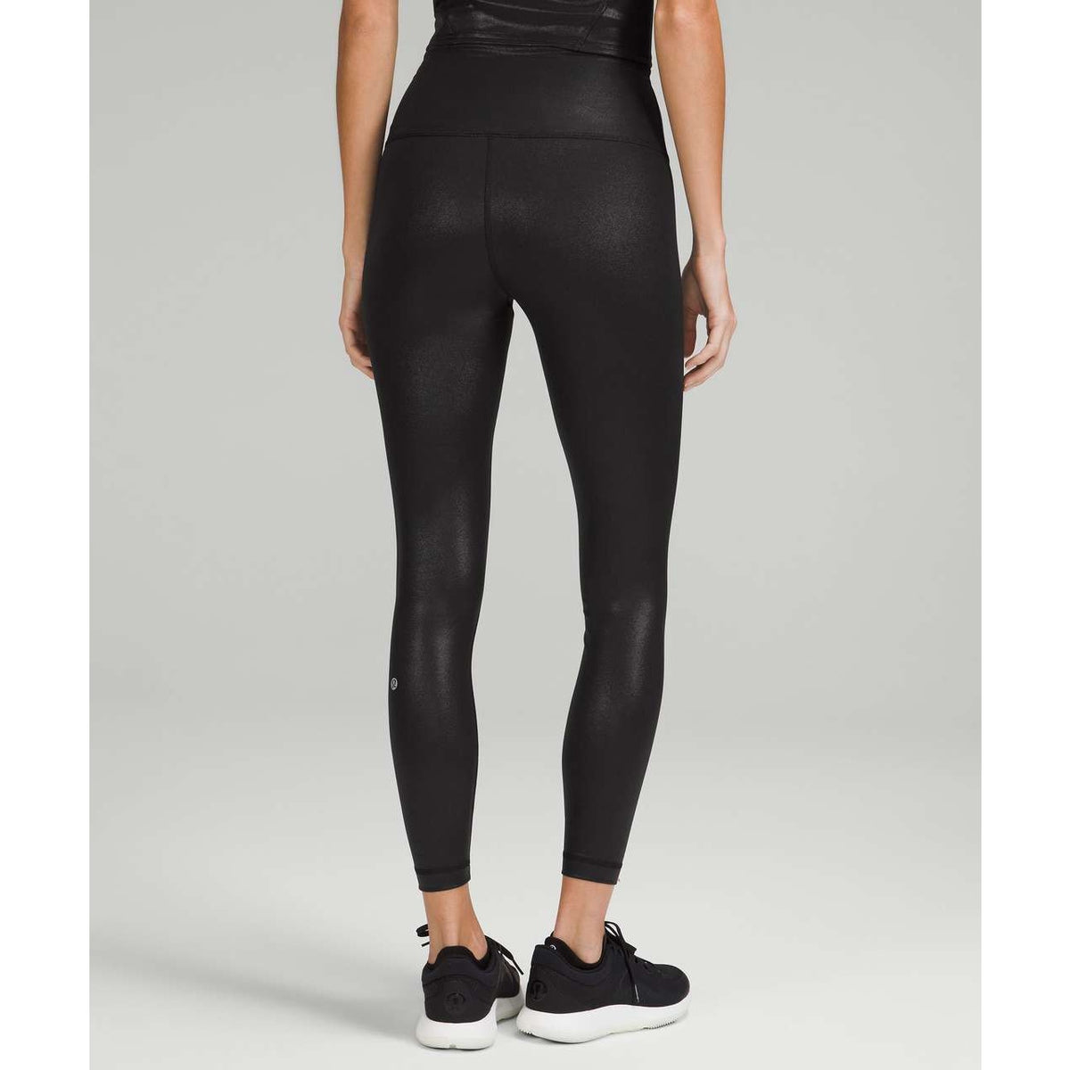 Lululemon Wunder Train High-Rise Tight Legging 25" Foil Radiate Foil Black 6