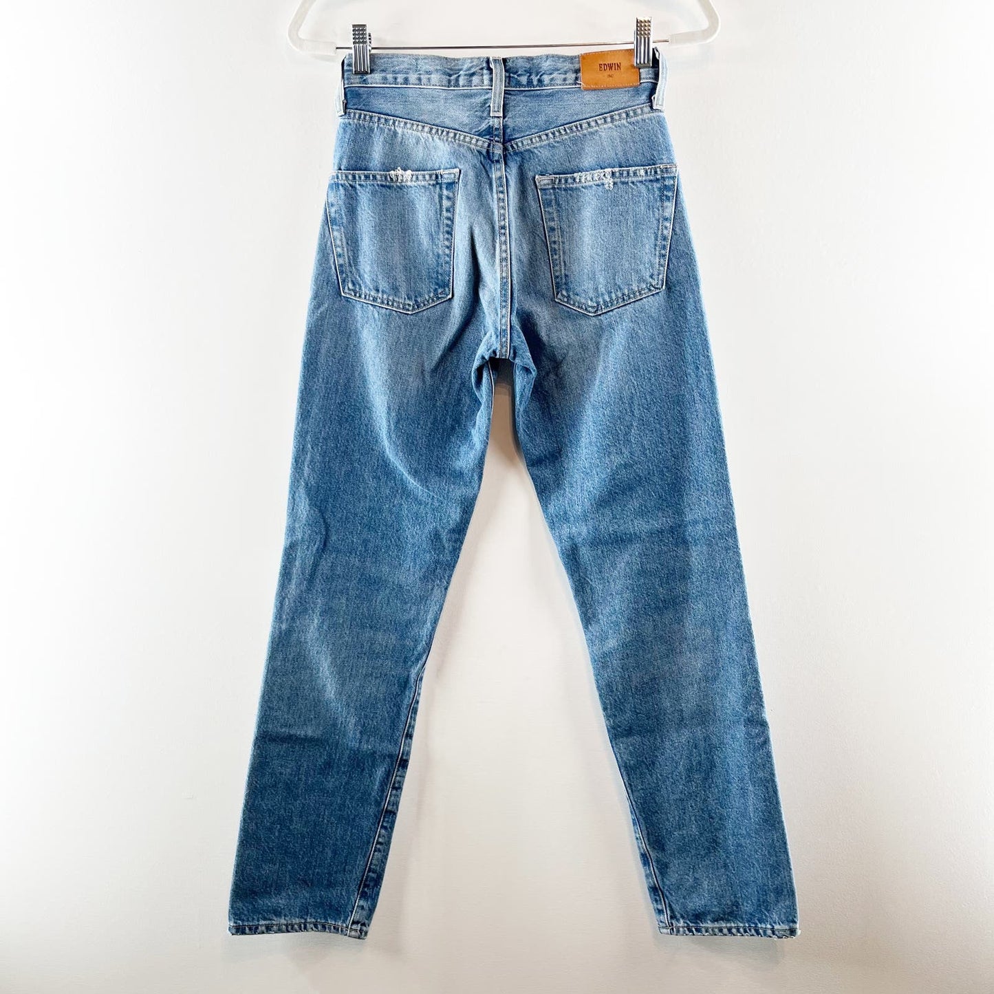 Edwin Cai Straight Leg Button Fly Jeans Blue 24 / 00