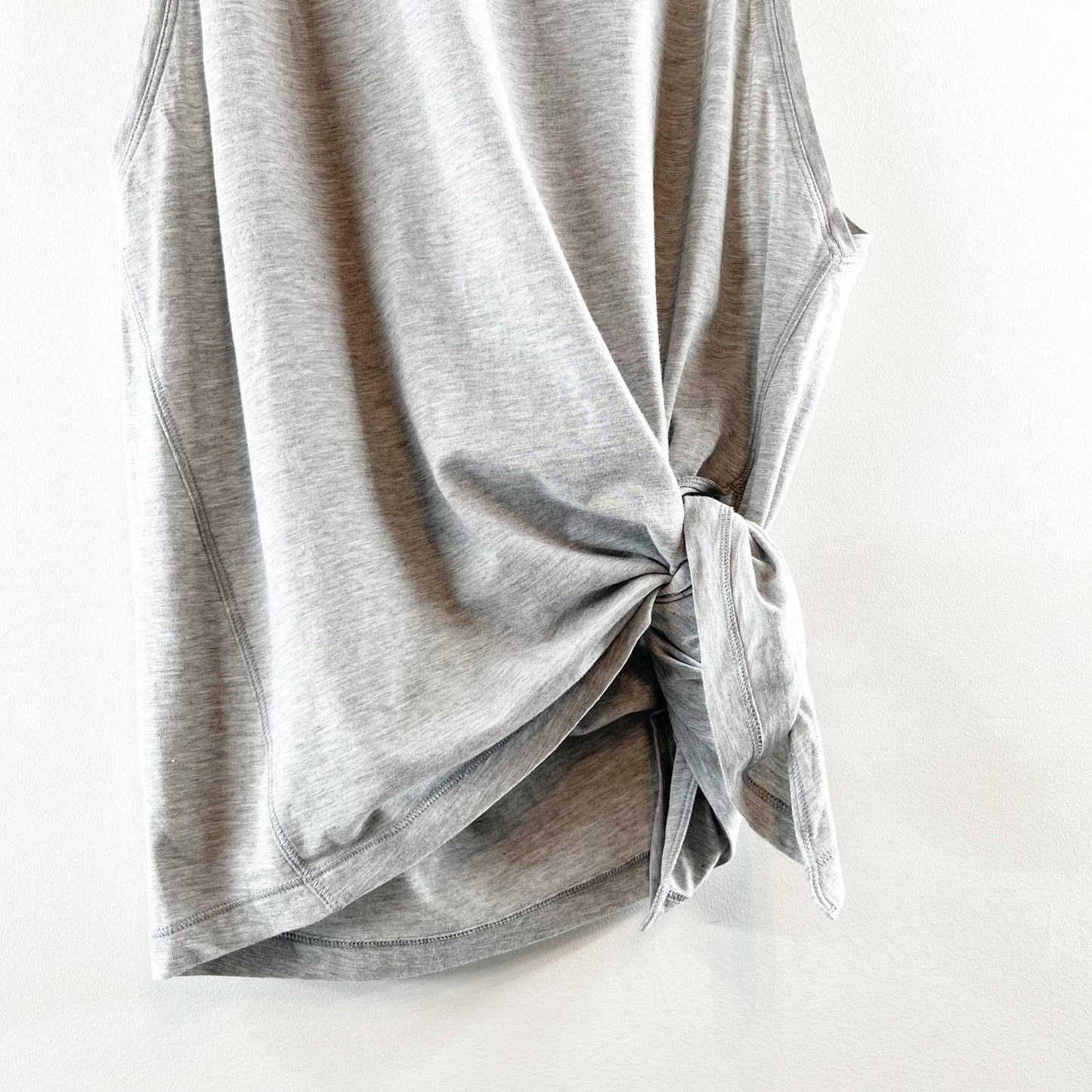 Lululemon Tie and Go Knot Front Tank Top Gray Small