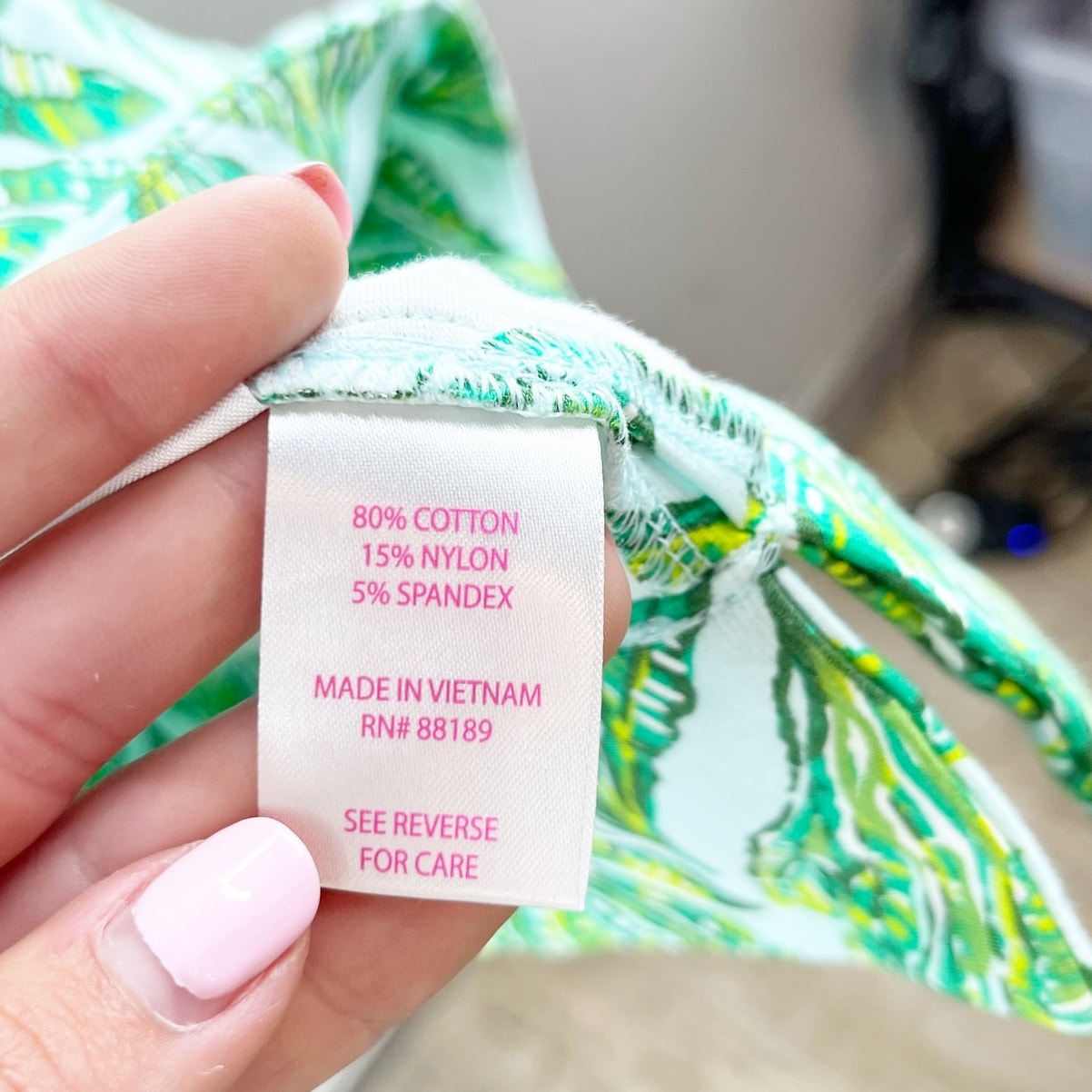 Lilly Pulitzer Emersyn Short Cap Sleeve Belted Printed Cotton Blend Mini Dress M