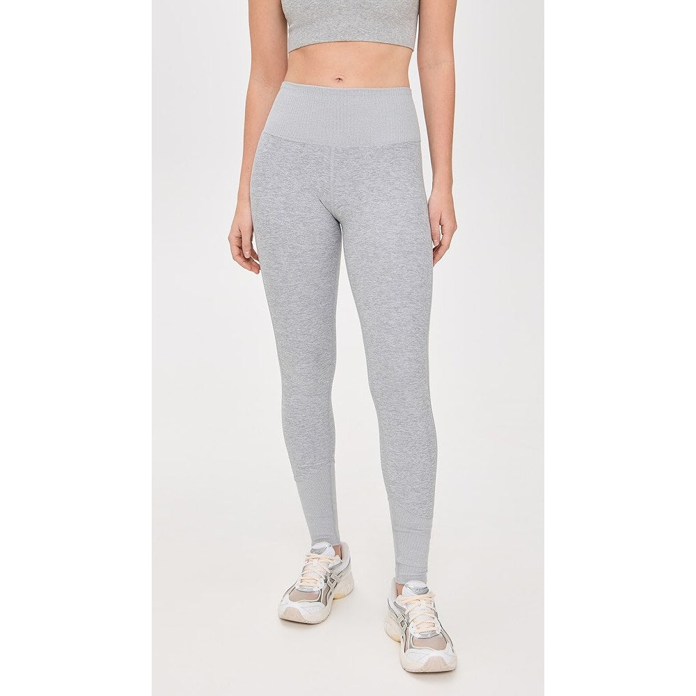 Alo Yoga High Waisted Alosoft Lounge Leggings Pants Athletic Heather Grey XS
