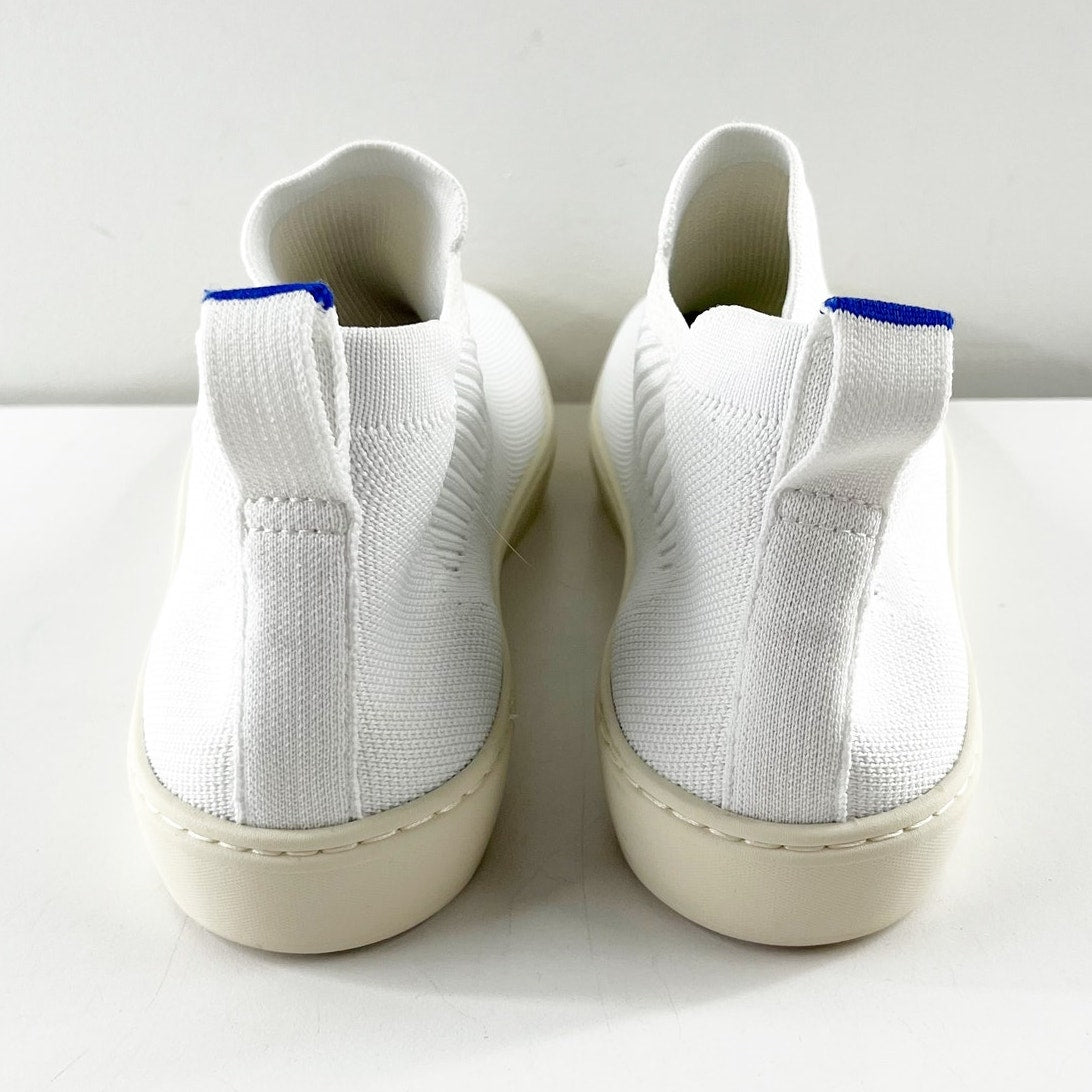 Rothy's Chelsea High Top Sneaker Boots Bright White 8.5