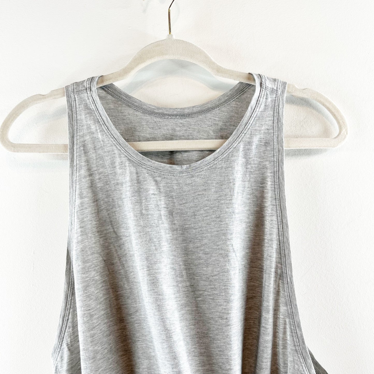 Lululemon Tie and Go Knot Front Tank Top Gray Small