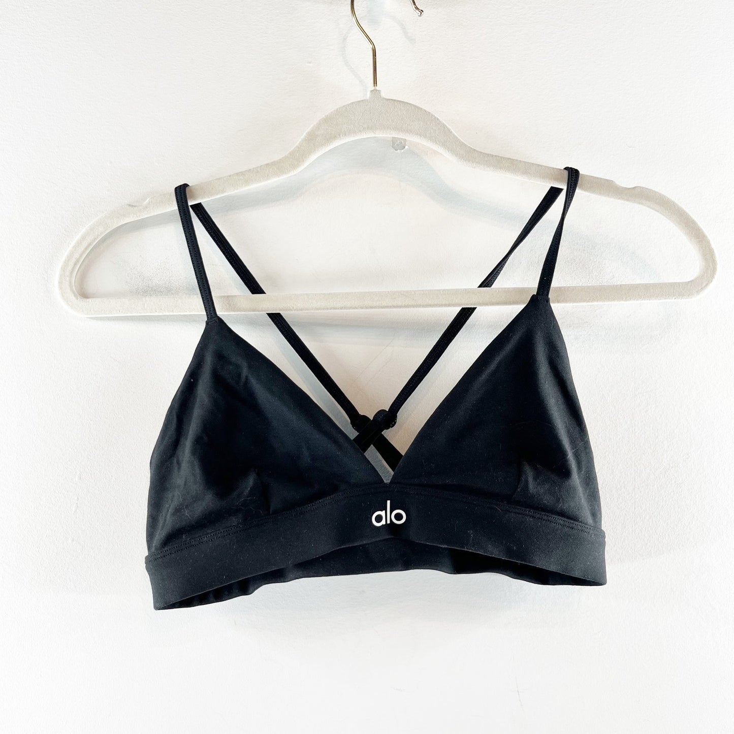 Alo Splendor Bra Black Small