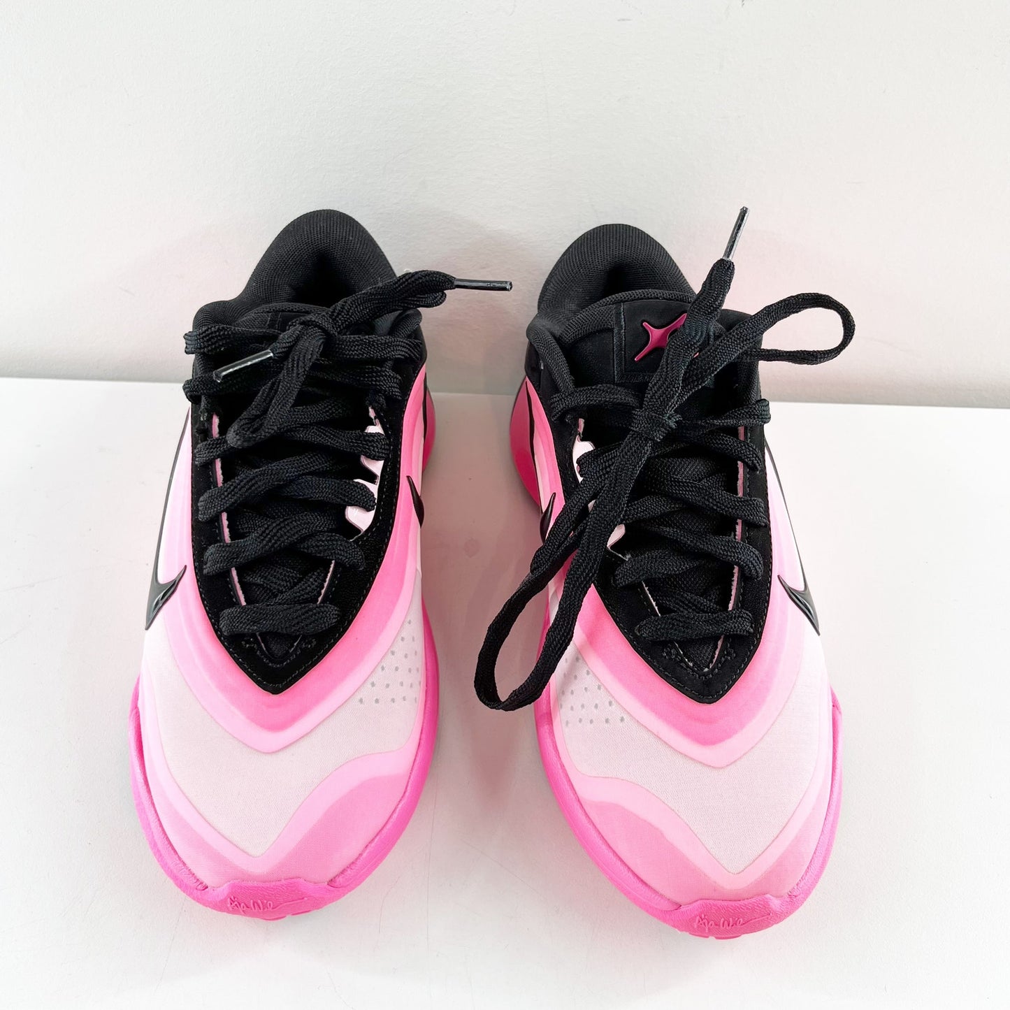 Nike A'ja Wilson A'One Leo Light Basketball Shoe Sneakers Black Hyper Pink 6