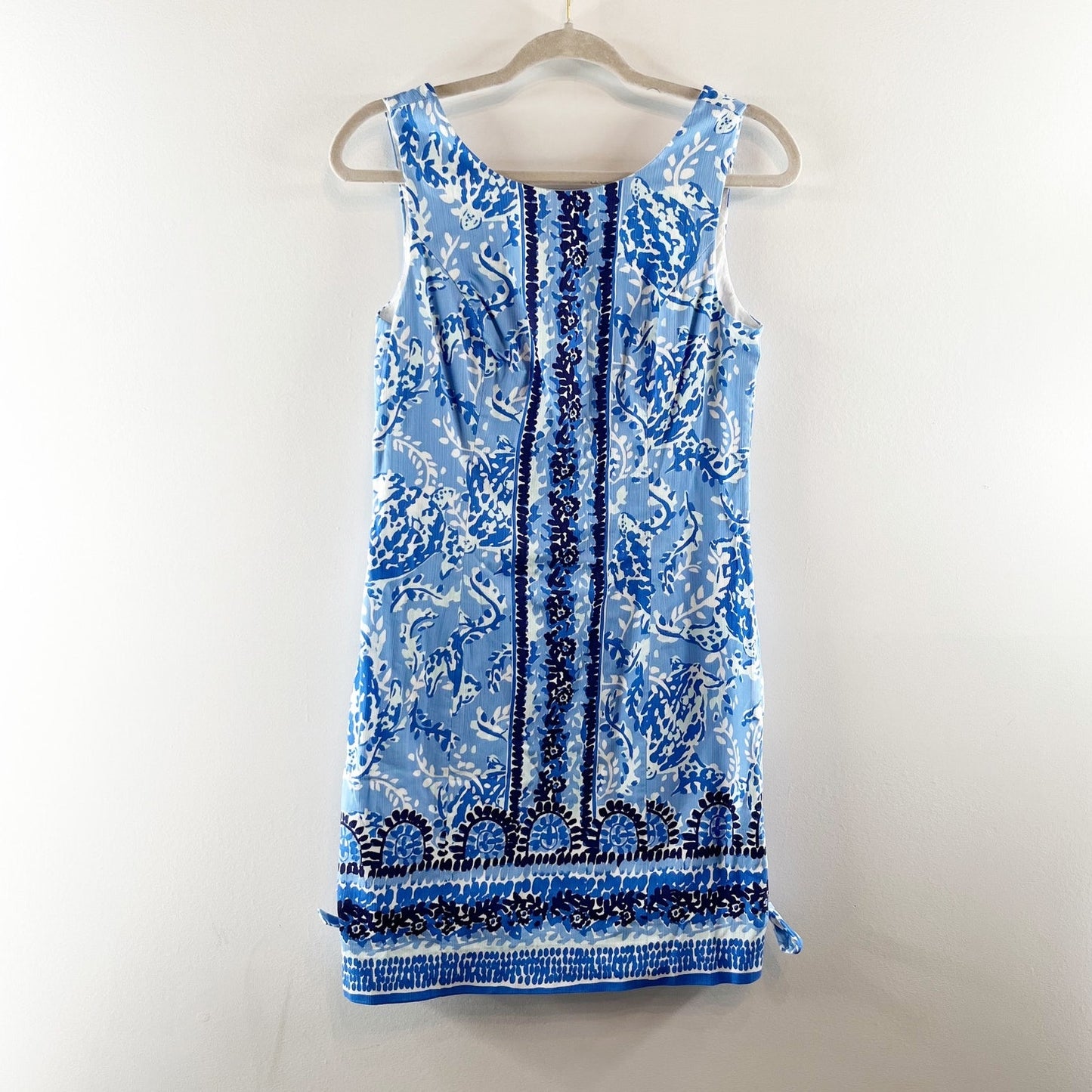 Lilly Pulitzer Mila Stretch Mini Shift Blue Peri Turtley Awesome Dress 2