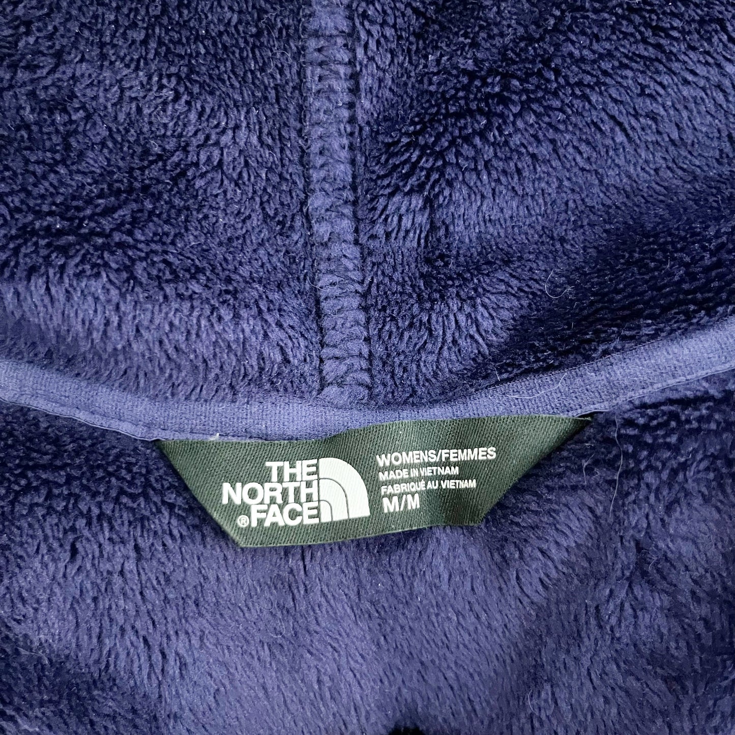 The North Face Osito Full Zip Fleece Jacket Purple Medium