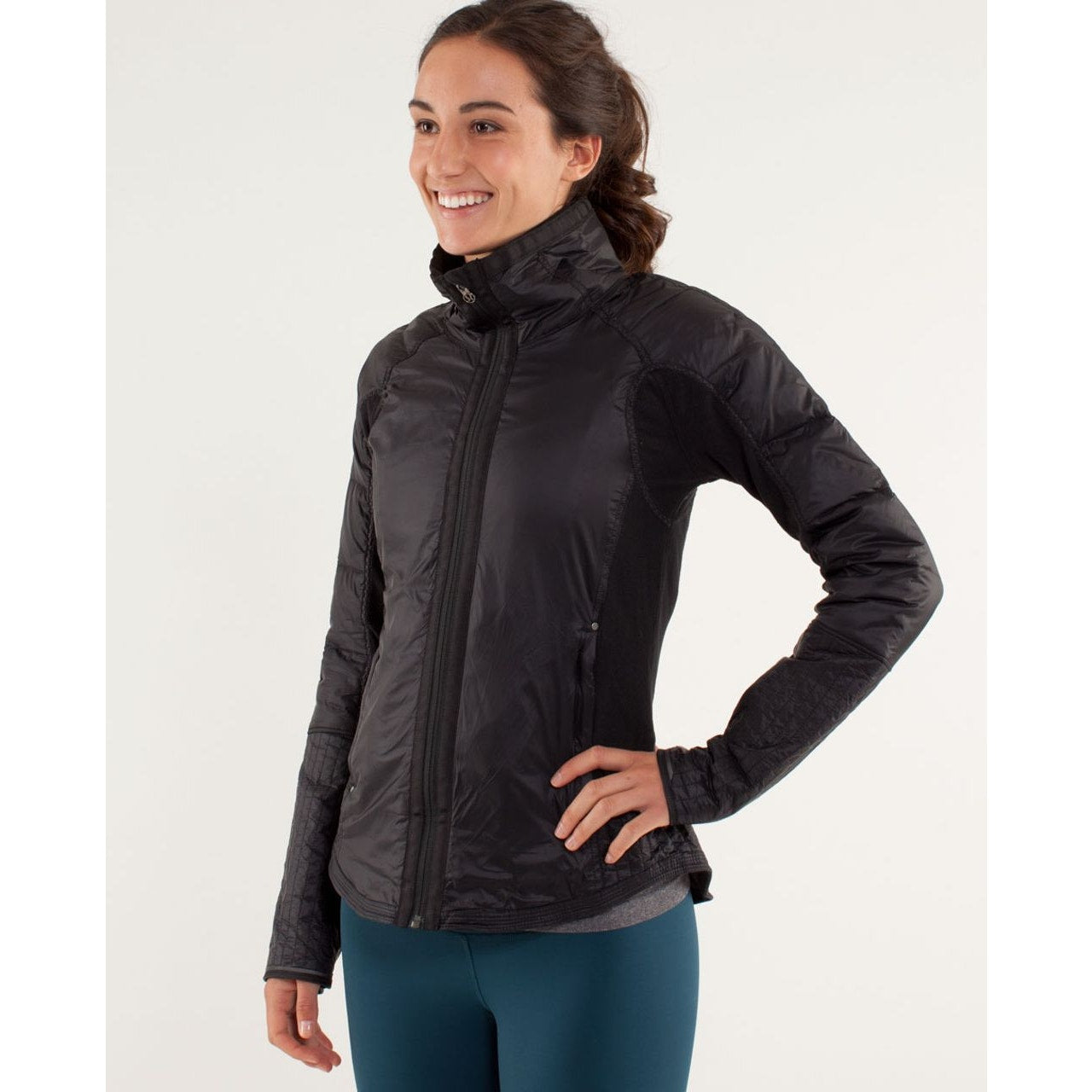 Lululemon Run Bundle Up Full Zip Jacket Black 4