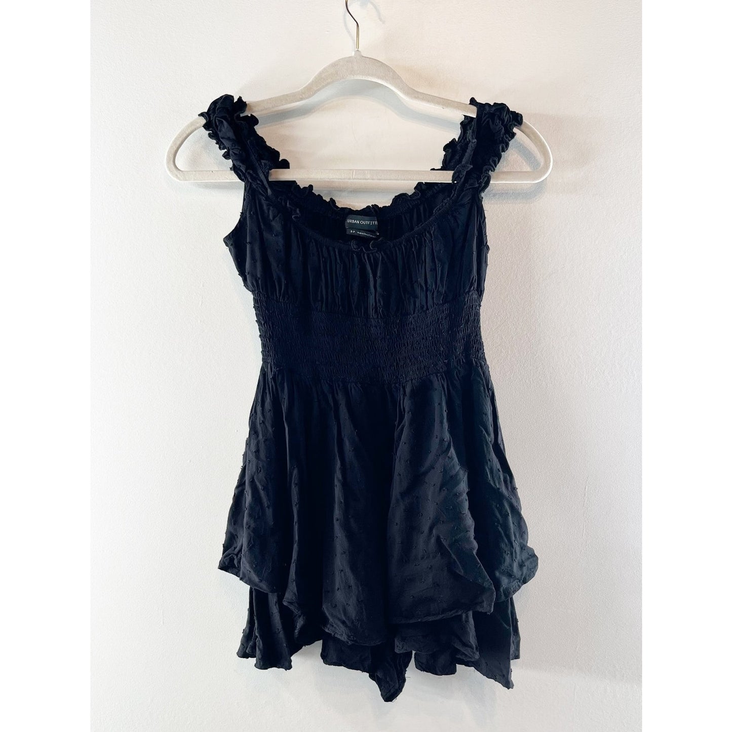 Urban Outfitters Rosie Mini Romper One Piece Black Small