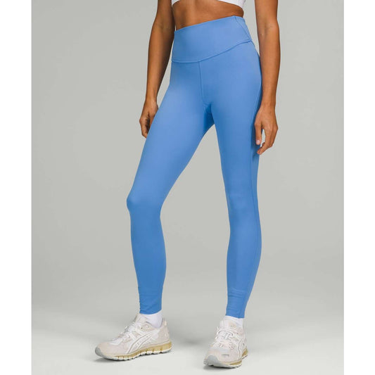 Lululemon Base Pace High-Rise Running Tight 28" Brushed Nulux Blue Nile 4