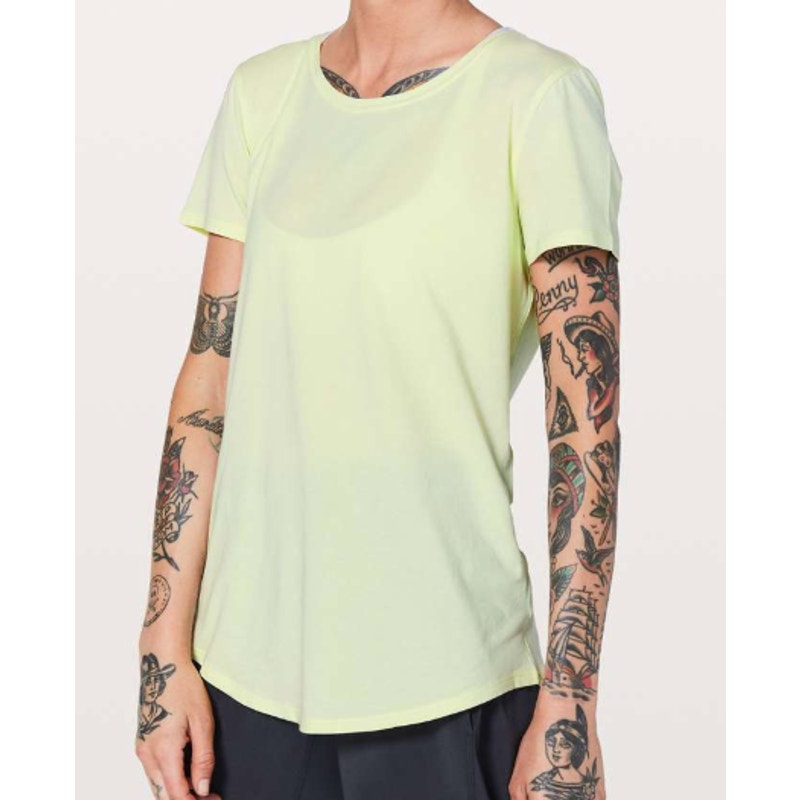 Lululemon Love Crew Short Sleeve Tee Shirt III Dewy Green 12