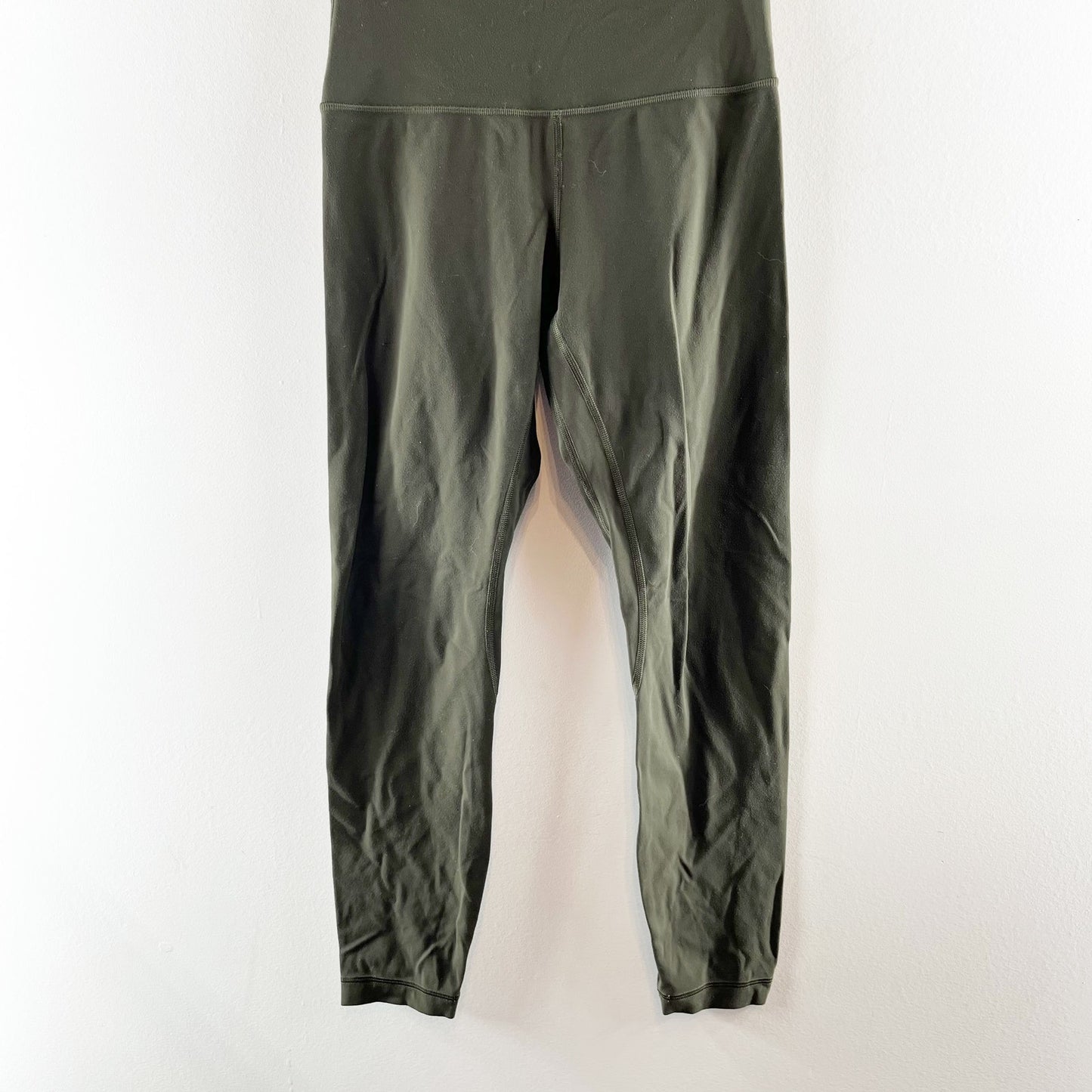 Lululemon Align Pull On High Waisted Yoga Leggings Pants II Fatigue Green 6