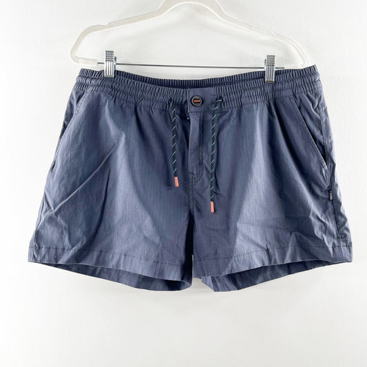 Cotopaxi Salto Organic Ripstop Shorts Graphite Gray Blue Large