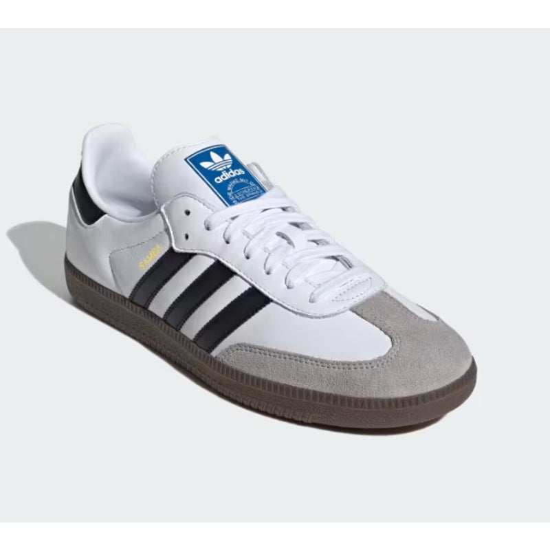 Adidas Samba OG Low Top Sneakers White Black 7.5