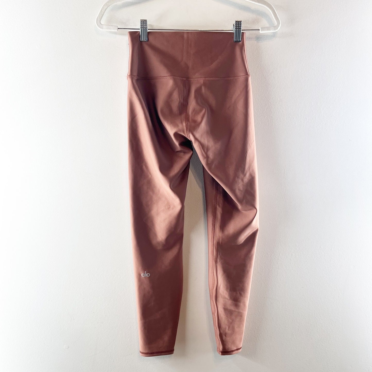 Alo Yoga Airlift 7/8 High-Waisted Leggings Dusty Rose Pink Small