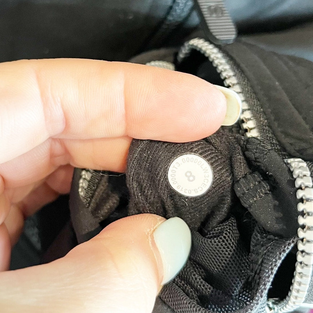 Lululemon Sights Seen Full Zip Track Jacket Black 8