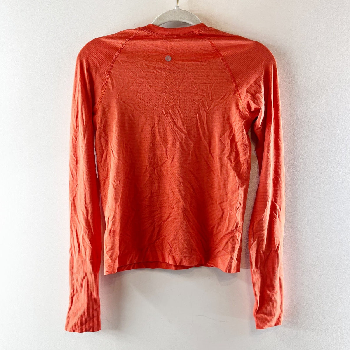 Lululemon Swiftly Tech Long Sleeve Shirt 2.0 Race Length Canyon Orange 6