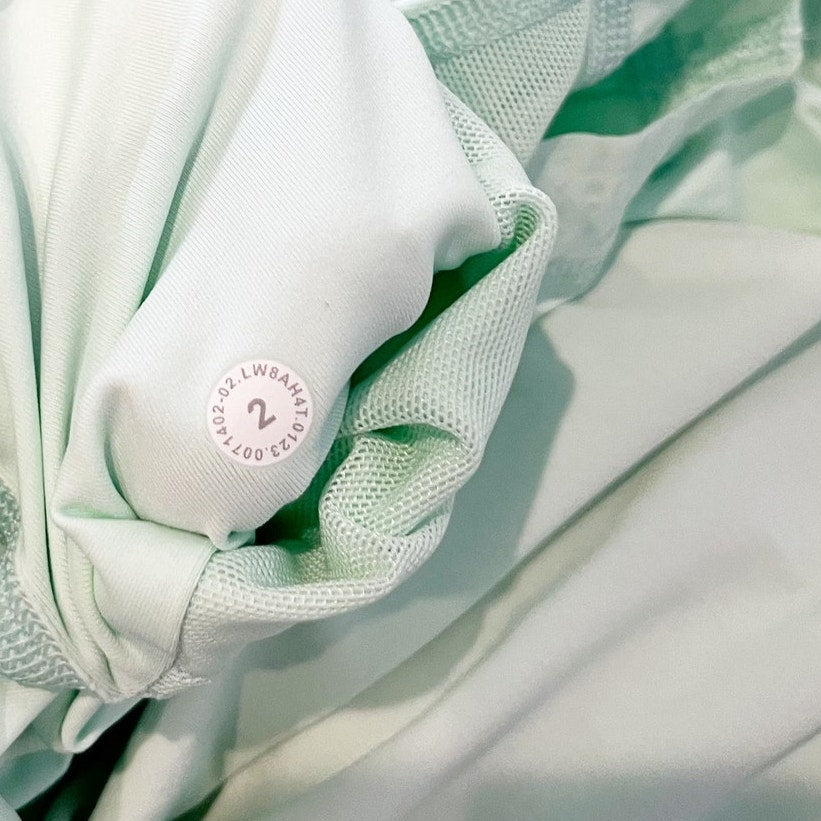 Lululemon Court Rival High-Rise Skirt Long Mint Moment Green 2