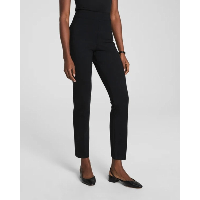 Spanx Ponte Slim Straight Ankle Pants Black Large
