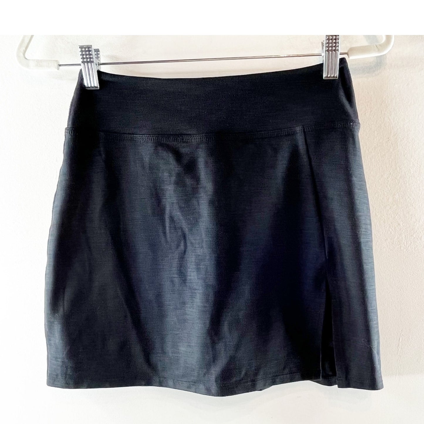 Beyond Yoga Move It Spacedye Mini Tennis Active Skirt Skort Heather Gray Small