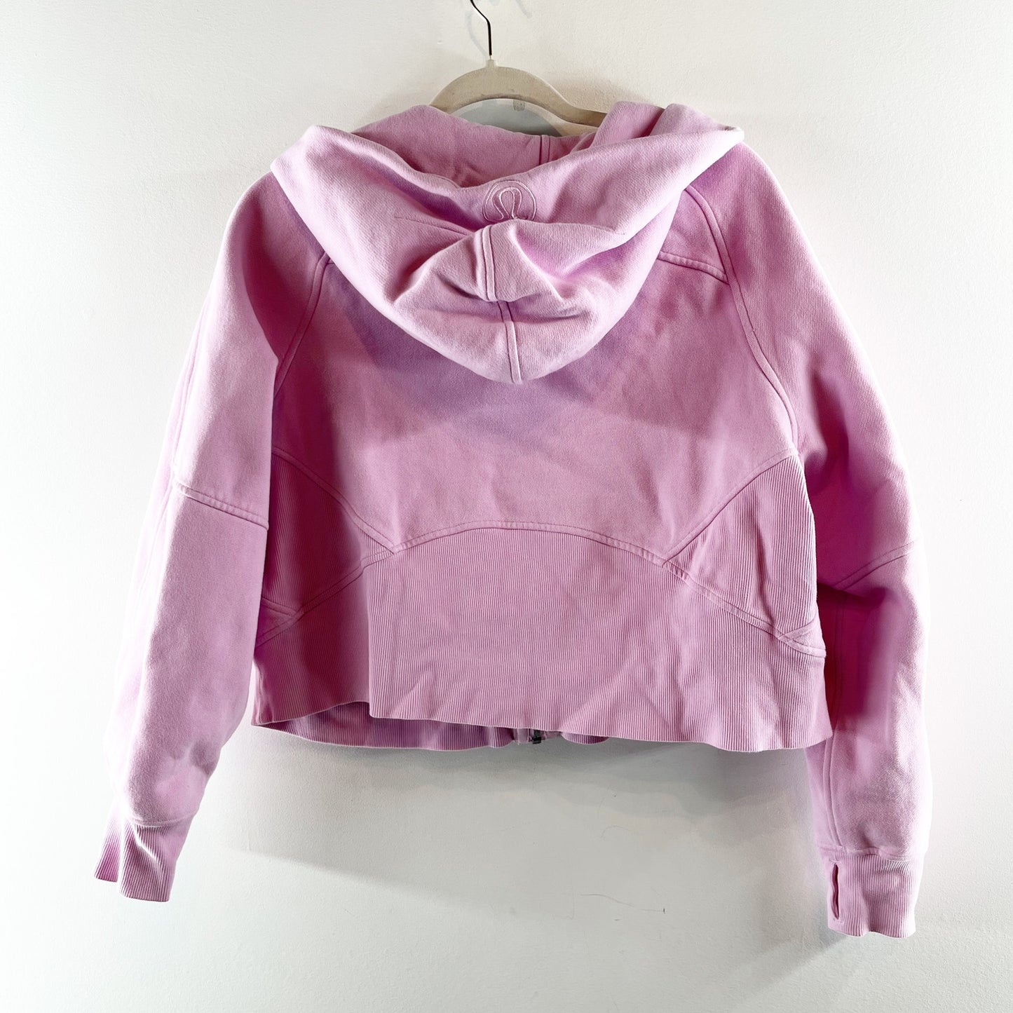 Lululemon Scuba Oversized Half-Zip Hoodie Sweatshirt Pink M / L
